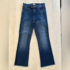 Mother Jean Hustler Ankle Fray Size 26